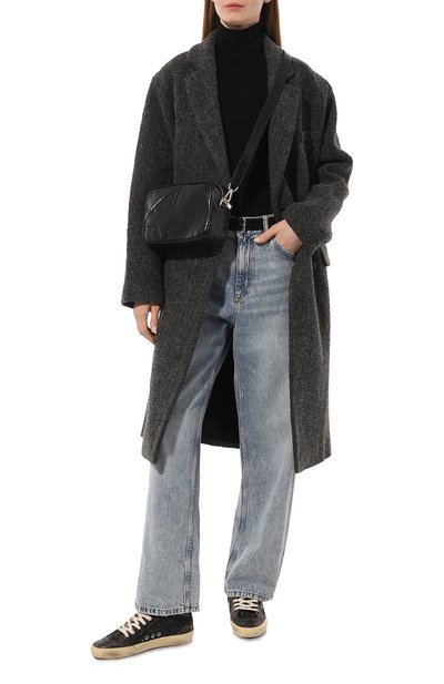 Комбинированные кеды mid star GOLDEN GOOSE DELUXE BRAND, арт. GWF00122.F003978, фото 2