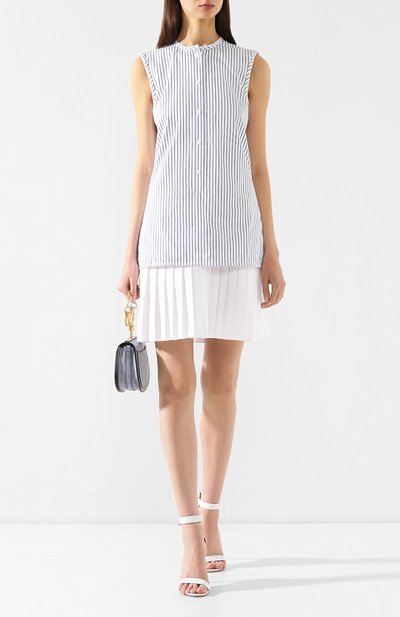 Платье в полоску VICTORIA, VICTORIA BECKHAM, арт. DRVV 590 PSS19 MIX STRIPE SHIRTING, фото 2