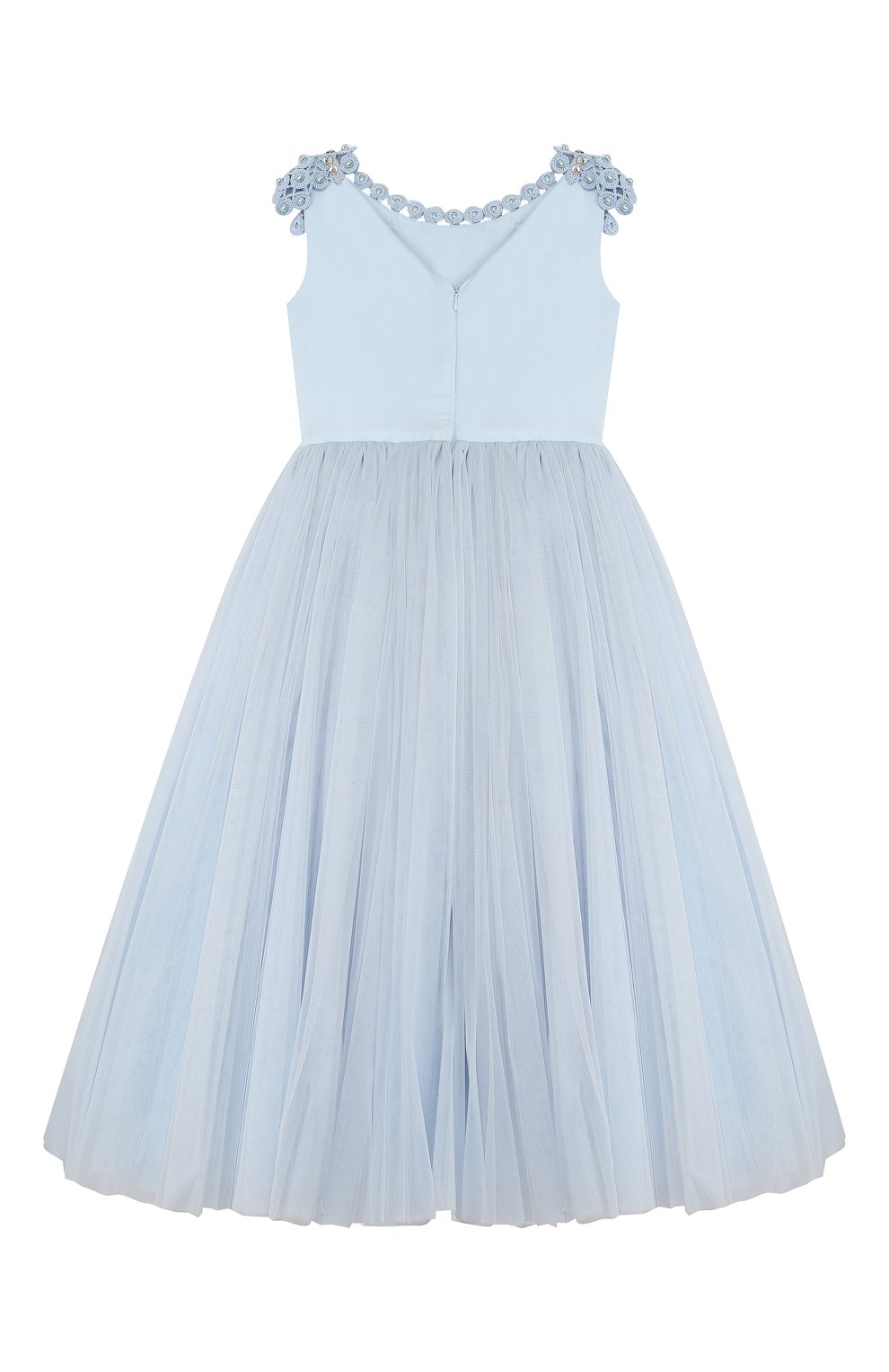 Платье L’EREDE BY ANGELIKAREVVA голубого цвета по цене 40320 руб., арт. АА-041, фото 2 Платье L’EREDE BY ANGELIKAREVVA, арт. АА-041, фото 2