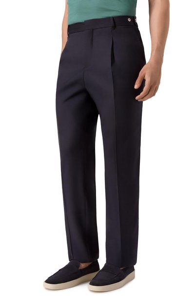 Шерстяные брюки ZILLI, арт. CPPTA1M028660014U/52, фото 3