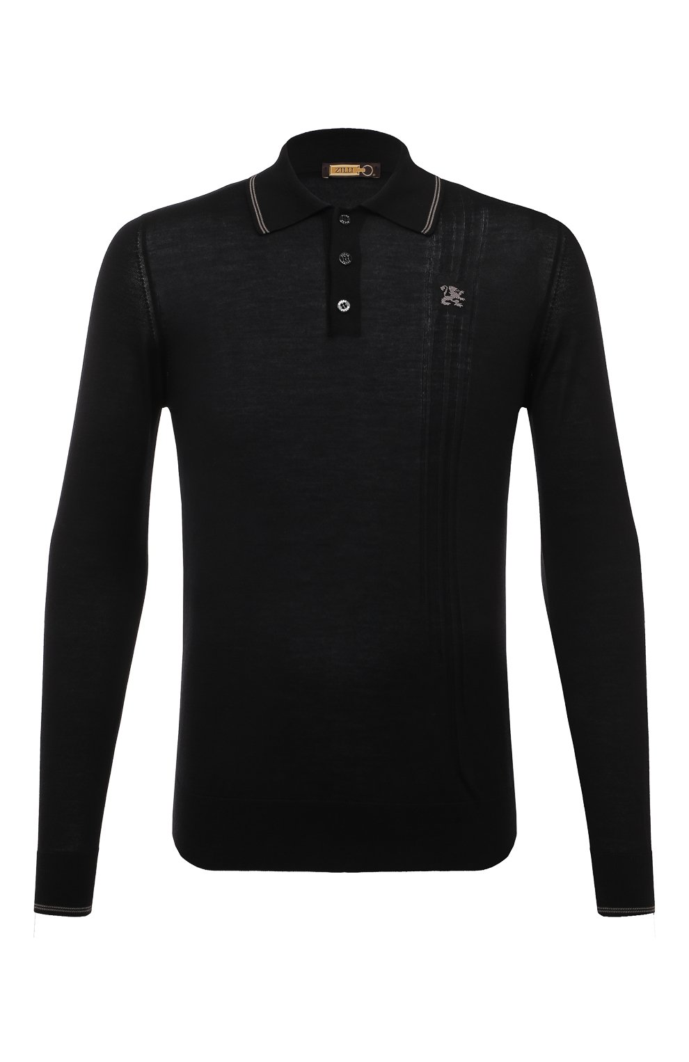 Поло из кашемира и шелка ZILLI, арт. KBP001M0330VLM000, фото 1