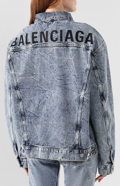 Джинсовая куртка BALENCIAGA, арт. 557388/TEW36, фото 4