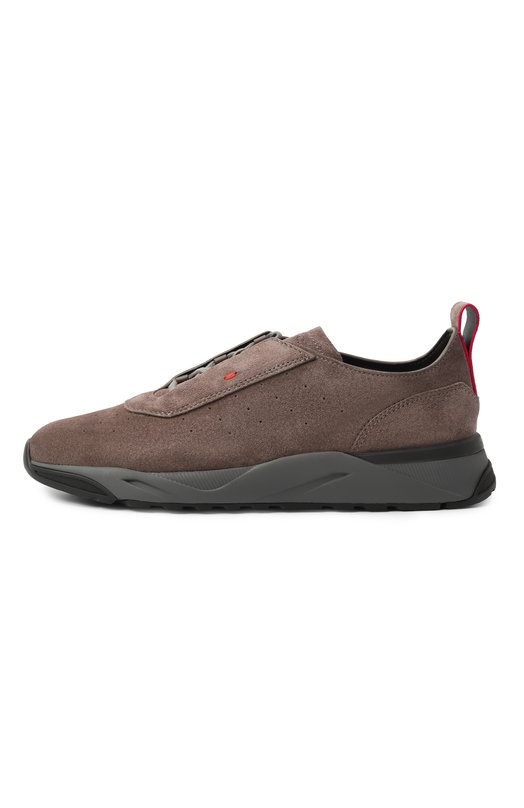 Замшевые кроссовки Innova Santoni MBIG22032ANETEAT Коричневый  MBIG22032ANETEAT Фото 4