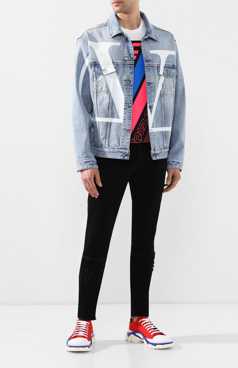 Текстильные кроссовки detroit runner ADIDAS BY RAF SIMONS, арт. EE7936/M, фото 2