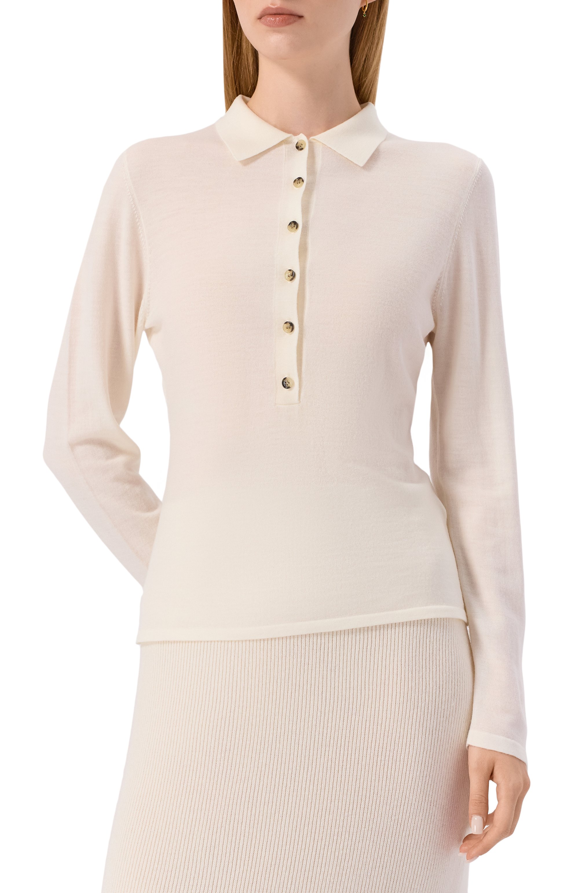 Шерстяное поло ALLUDE, арт. 255/64015, фото 3