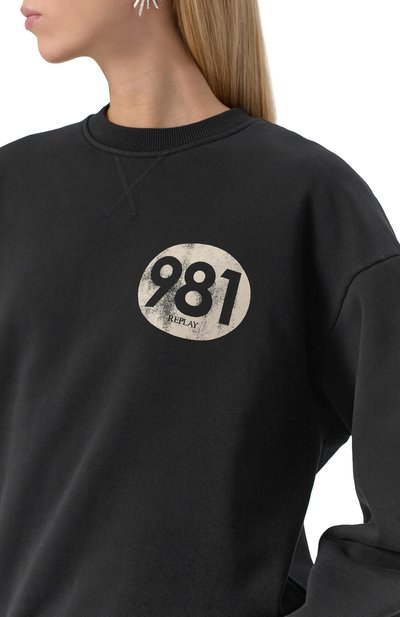 Хлопковый свитшот REPLAY, арт. W3480 .000.23942, фото 5