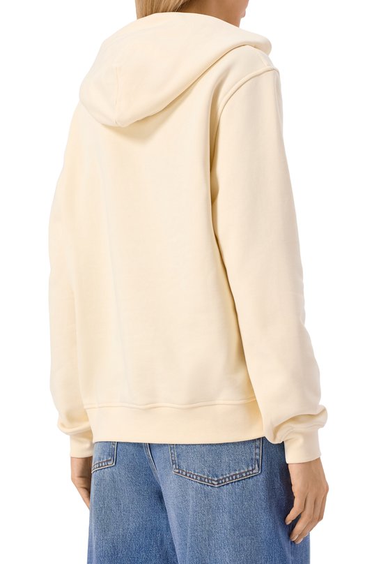 Хлопковое худи HINNOMINATE HMABW01932 Кремовый  HMABW01932 Фото 4