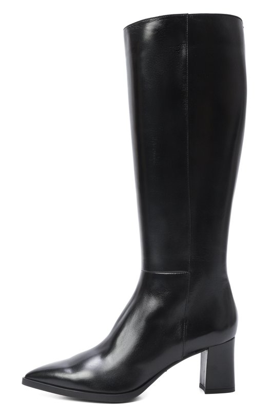 Кожаные сапоги Santoni WSEG71881PC4HVGB Чёрный  WSEG71881PC4HVGB Фото 4