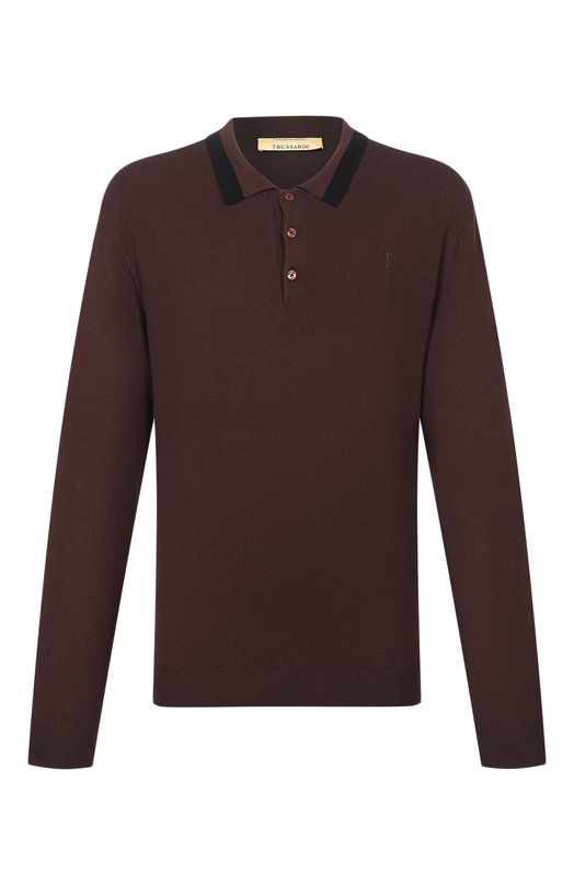 Поло из вискозы Trussardi