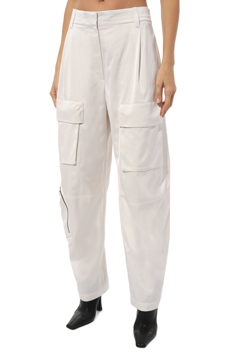 Брюки из вискозы и хлопка BRUNELLO CUCINELLI, арт. M0H86P8233, фото 3