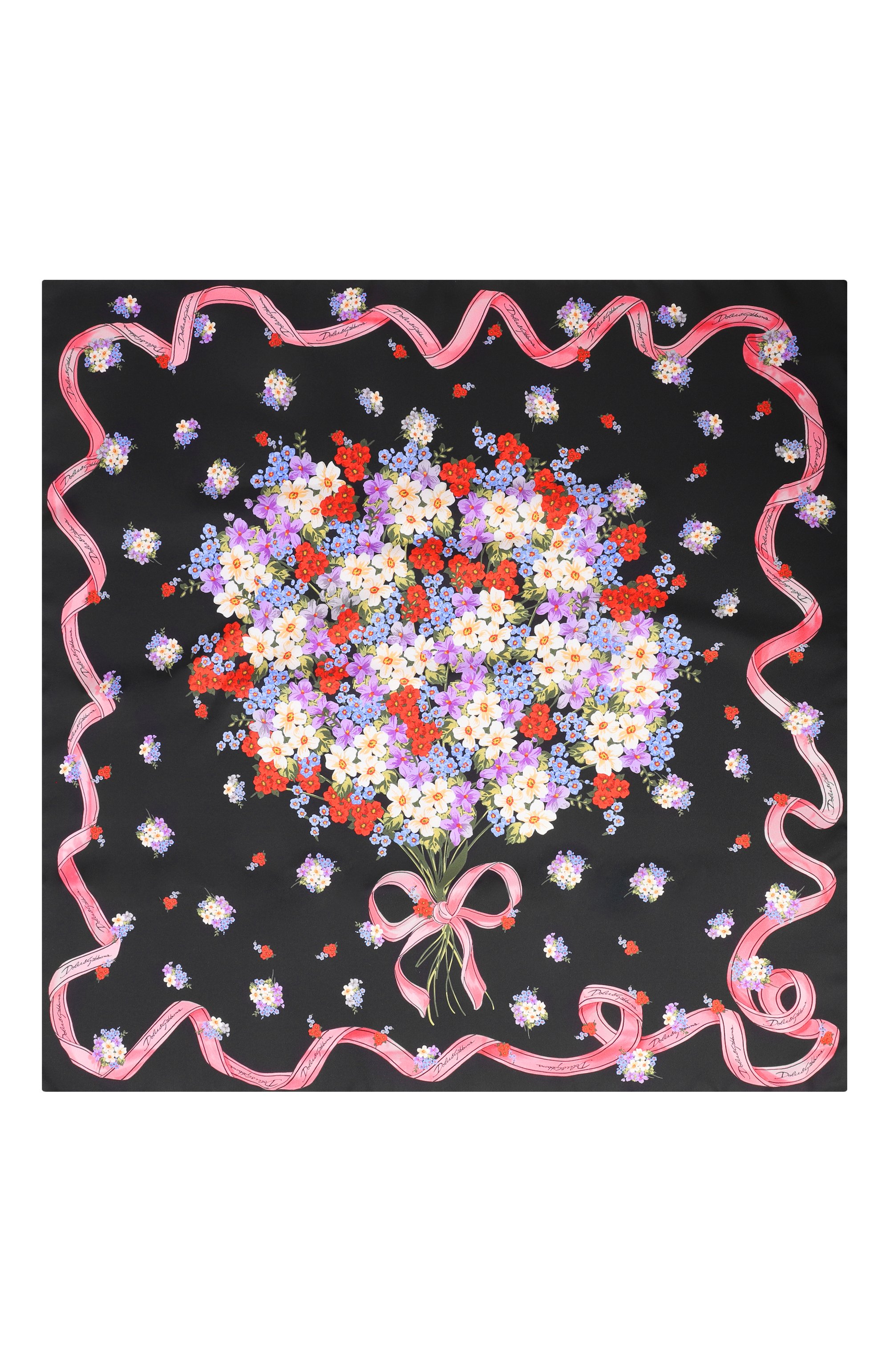 Шелковый платок DOLCE & GABBANA, арт. FN092R/GDDLI, фото 4