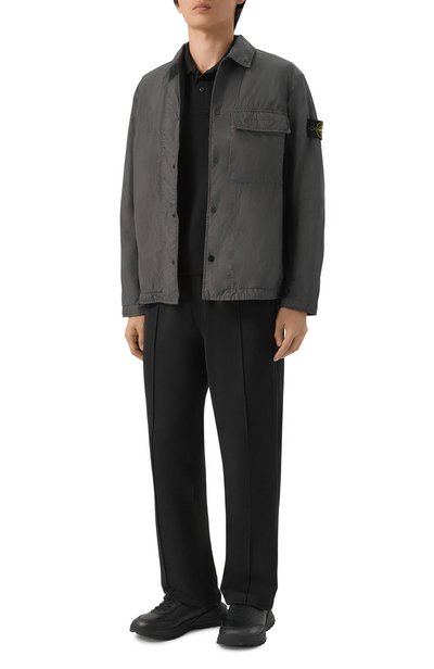 Мужские кожаные кроссовки EMPORIO ARMANI, арт. EM007301/AF29401