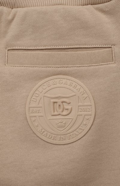 Хлопковые джоггеры DOLCE & GABBANA, арт. L4JPIG/G7NXC, фото 3
