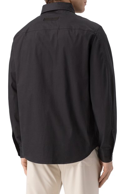 Хлопковая рубашка ZEGNA, арт. S0T8B/UFV16A9, фото 4