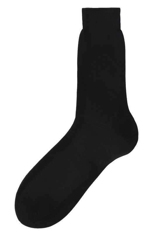 Хлопковые носки Kiton UCALZ10X0751A01 Чёрный UCALZ10X0751A01