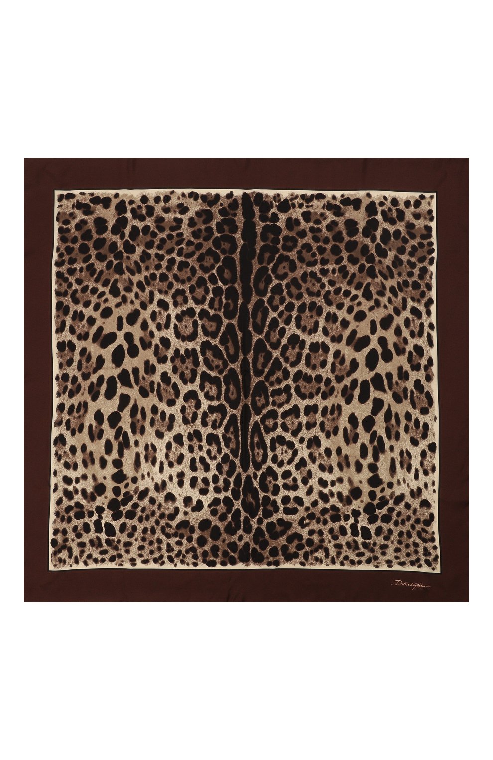 Шелковый платок DOLCE & GABBANA, арт. FN090R/GDBYX, фото 3