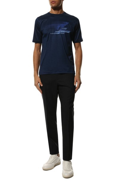 Хлопковая футболка ZILLI SPORT, ар�т. MEX-NT640-SCRA1/MC01, фото 2