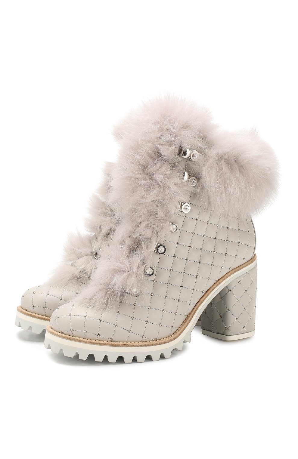 Кожаные ботильоны LE SILLA, арт. 7495M080M1LLCHI, фото 1