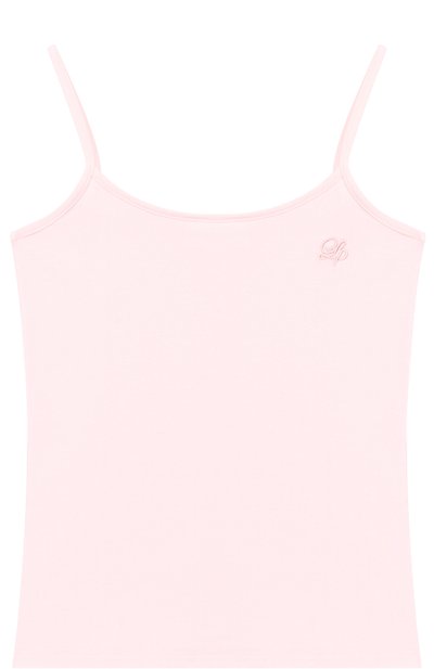 Хлопковая майка на тонких бретельках LA PERLA, арт. 51035/8A-14A, фото 1