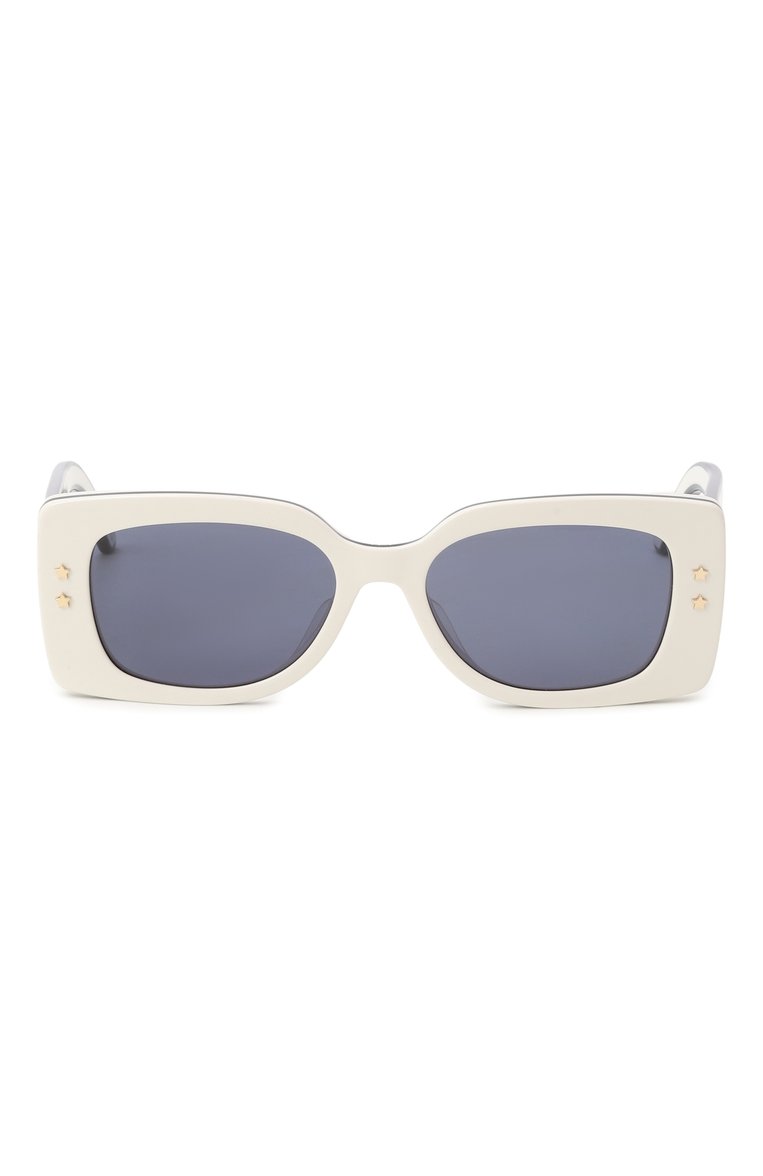 Женские солнцезащитные очки DIOR EYEWEAR белого цвета, арт. DI0RPACIFIC S1U 95B0 | Фото 3 (Нос: Не проставлено; Региональные ограничения белый список (Axapta Mercury): Не проставлено; Тип очков: С/з; Материал: Пластик; Оптика Гендер: оптика-женское; Очки форма: Прямоугольные)