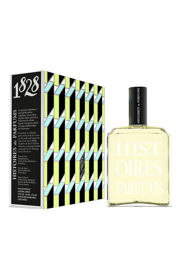 Мужской парфюмерная вода 1828 (120ml) HISTOIRES DE PARFUMS бесцветного цвета, арт. 1828BF | Фото 2 (Нос: Не проставлено; Региональные ограничения белый список (Axapta Mercury): Не проставлено; Тип продукта - парфюмерия: Парфюмерная вода; Тип аромата: Фужерный; Ограничения доставки: flammable)