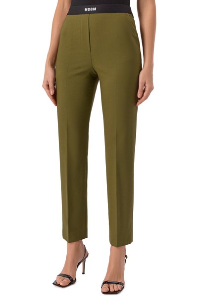 Шерстяные брюки MSGM, арт. 3941MDP13/257605, фото 3