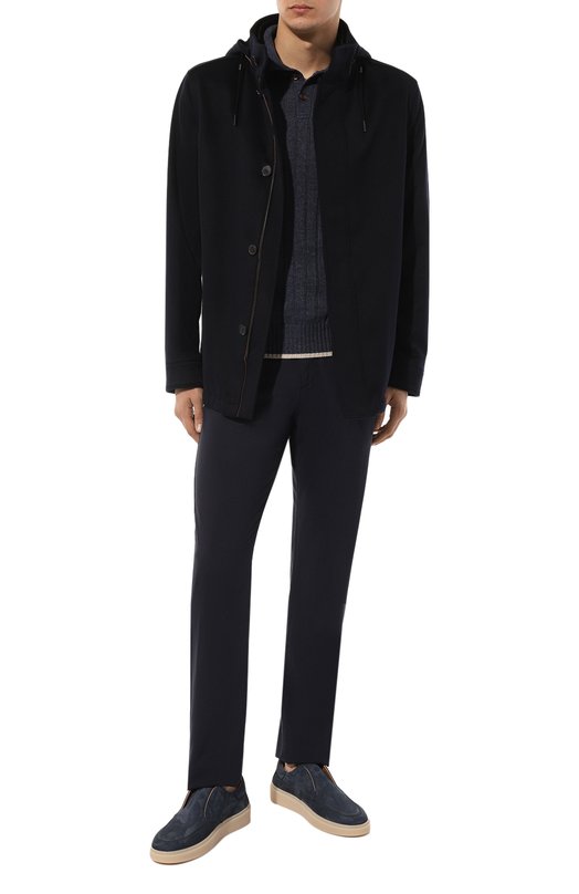 Кашемировая куртка Zegna 7210/E7T42 Синий  7210/E7T42 Фото 2