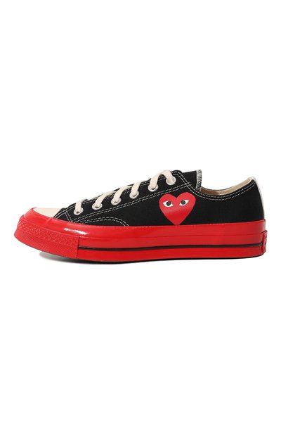 Текстильные кеды comme des garcons play x converse COMME DES GARCONS PLAY, арт. A01795, фото 2