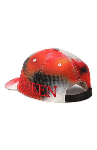 Бейсболка ALEXANDER MCQUEEN разноцветного цвета по цене 46950 руб., арт. 775843/4404Q, фото 3 Бейсболка ALEXANDER MCQUEEN, арт. 775843/4404Q, фото 3