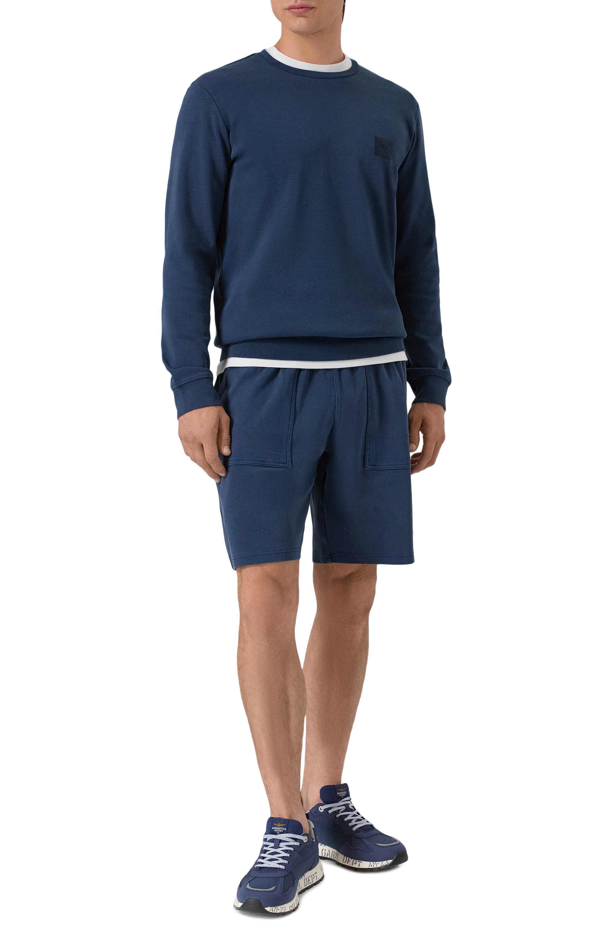 Хлопковые шорты EMPORIO ARMANI, арт. EM000498/AF10786, фото 2