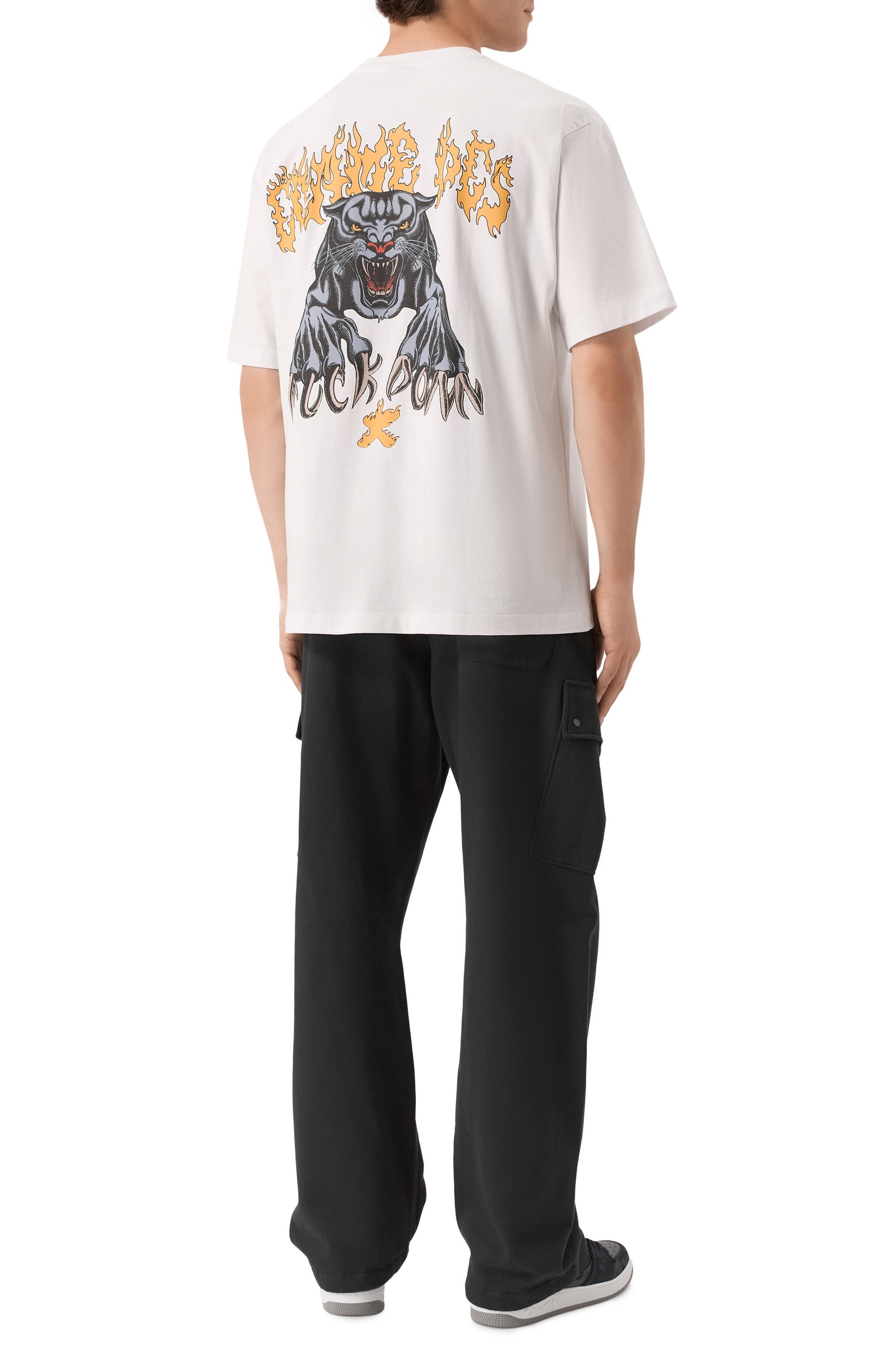 Хлопковая футболка COMME DES FUCKDOWN, арт. CFABM01592, фото 2