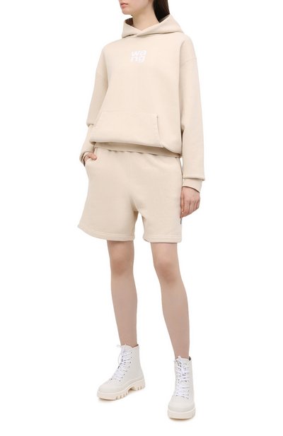 Хлопковое худи ALEXANDER WANG, арт. UCC1211023, фото 2