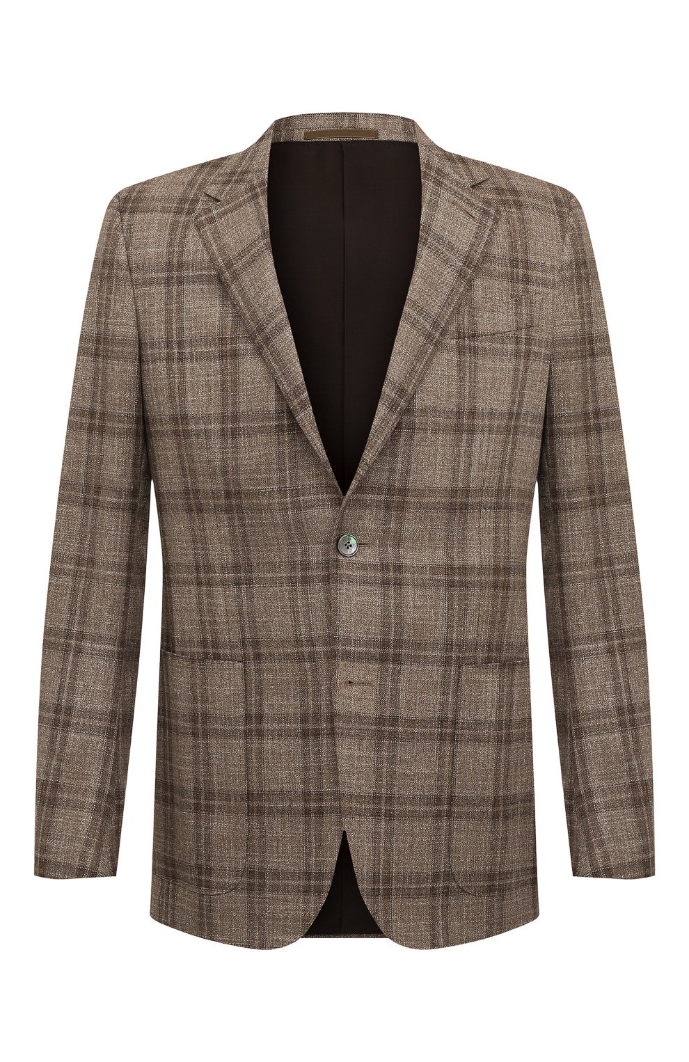 Пиджак из шерсти и шелка ZEGNA, арт. 348091/122520, фото 1