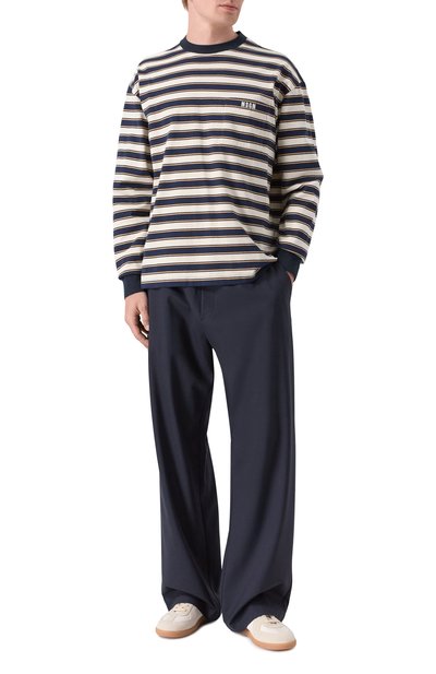 Хлопковый лонгслив MSGM, арт. 4040MM115D/267019, фото 2