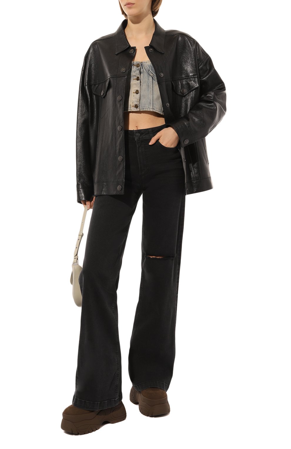 Замшевые кроссовки sinner NAKED WOLFE, арт. SINNER/NUBUCK, фото 2