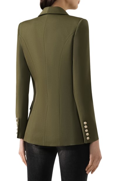 Шерстяной жакет BALMAIN, арт. TF17471/167L, фото 4