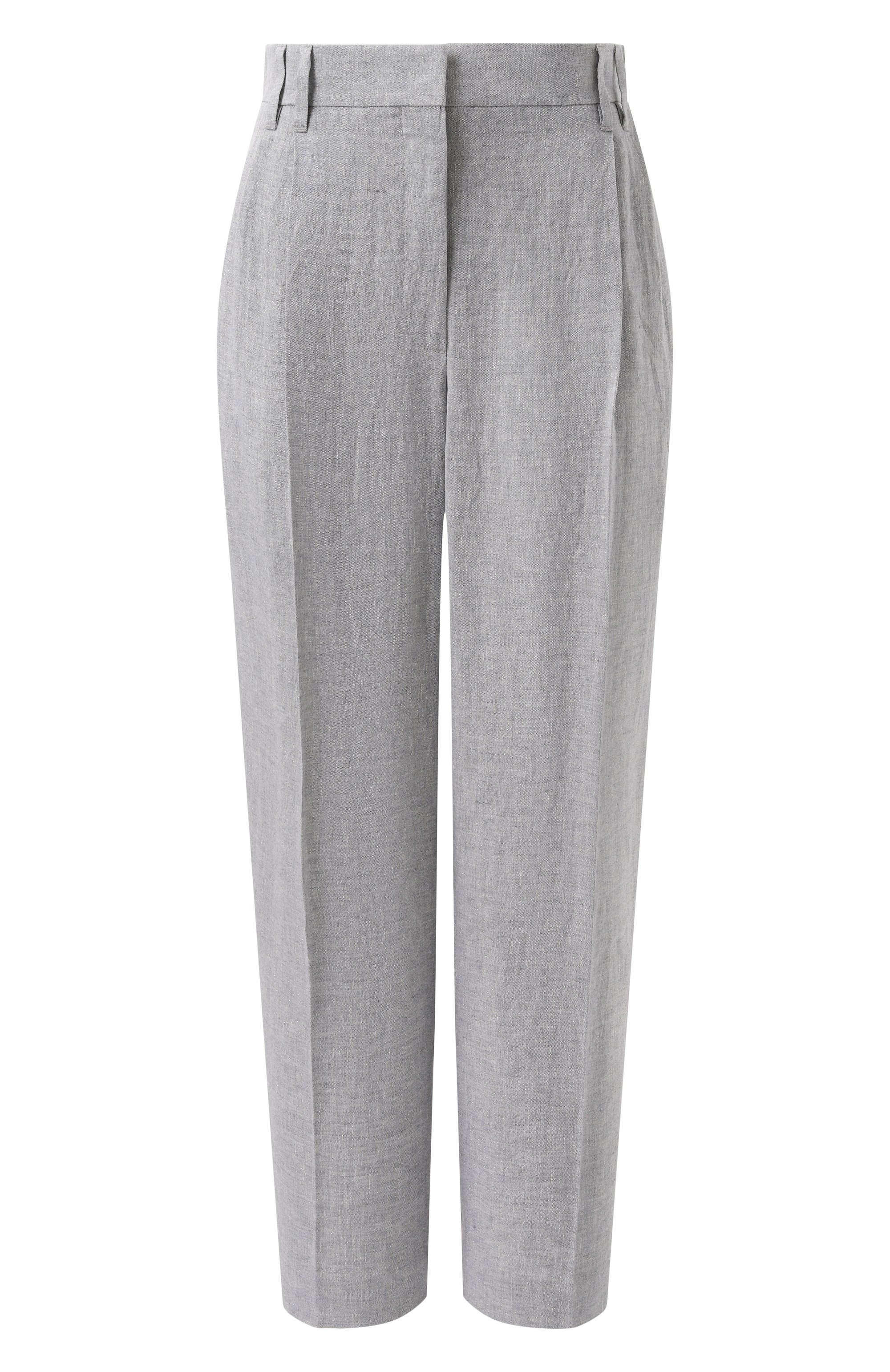 Льняные брюки BRUNELLO CUCINELLI, арт. MH547P8308, фото 1