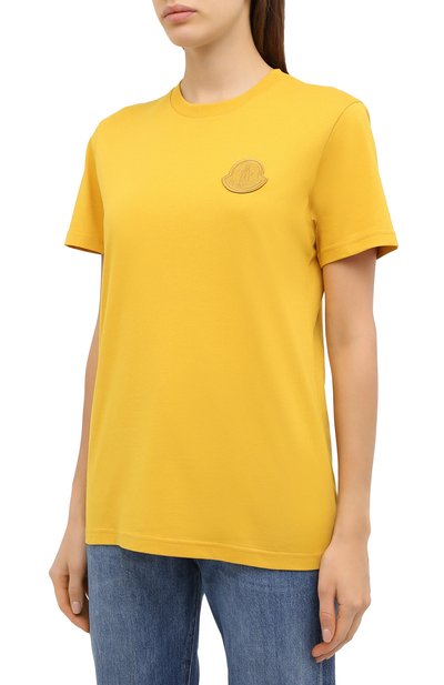 Хлопковая футболка MONCLER, арт. F2-093-8C759-00-V8161, фото 3
