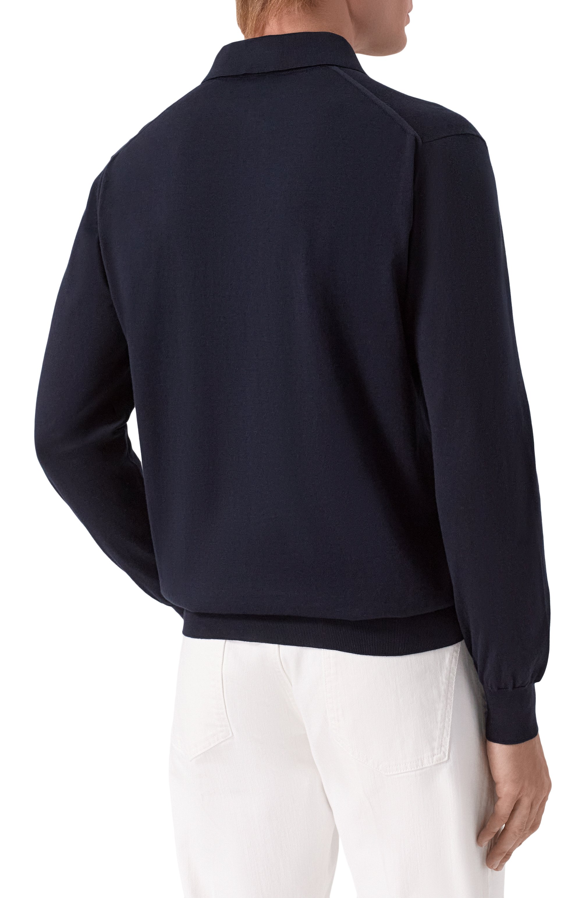 Хлопковое поло KITON, арт. UMKXX35K4_001, фото 4