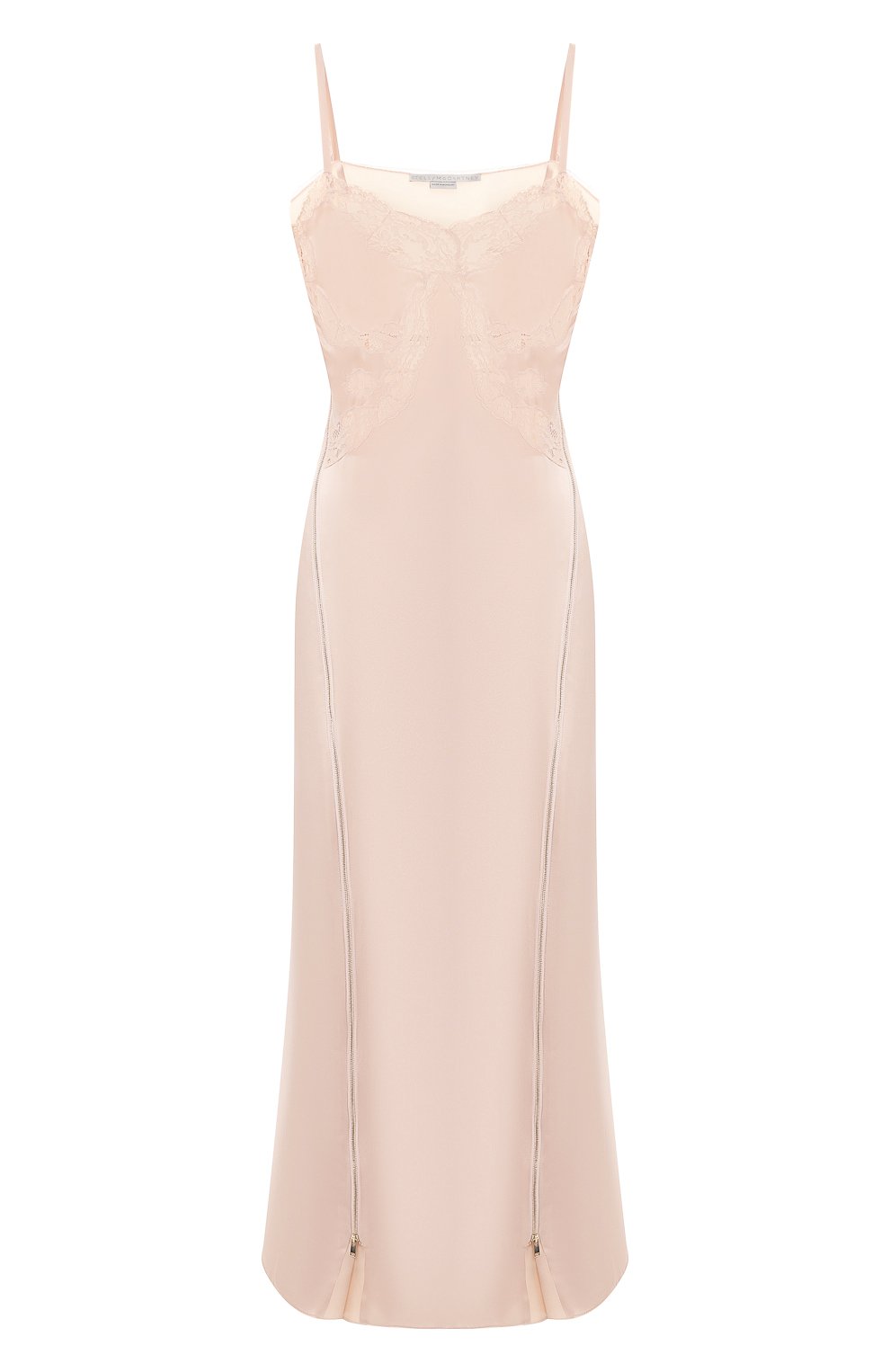Шелковое платье STELLA MCCARTNEY розового цвета по цене 109500 руб., арт. 562736/SMA65, фото 1 Шелковое платье STELLA MCCARTNEY, арт. 562736/SMA65, фото 1