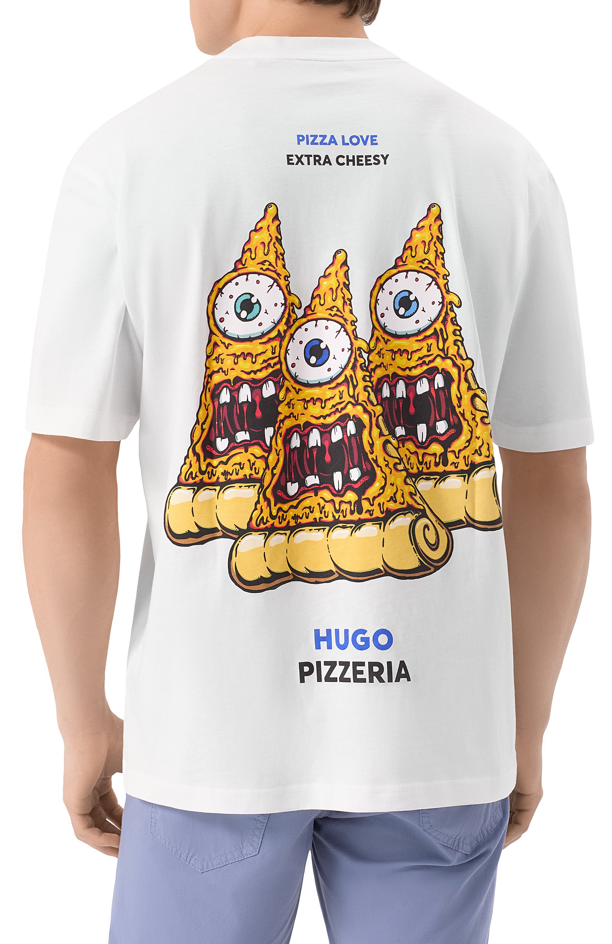 Хлопковая футболка HUGO BLUE, арт. 50533390, фото 4