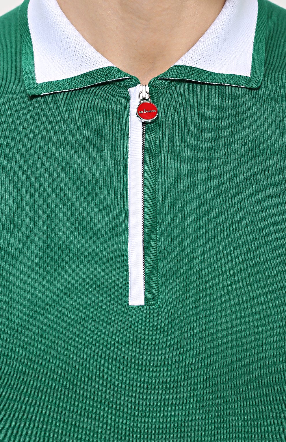 Хлопковое поло KITON, арт. UK571, фото 5