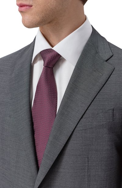 Шелковый галстук ZILLI, арт. CRAV02M0600VBIE00, фото 2