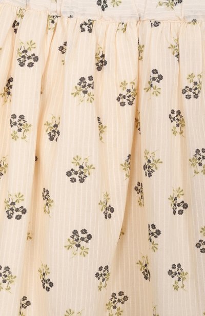 Хлопковая юбка BONPOINT кремового цвета по цене 22400 руб., арт. S06GSKW00007/10A-12A, фото 3 Хлопковая юбка BONPOINT, арт. S06GSKW00007/10A-12A, фото 3