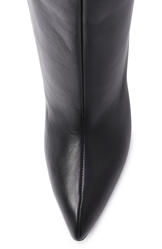 Кожаные сапоги Beak 85 Sergio Rossi B13830/MMVN13 Чёрный  B13830/MMVN13 Фото 6