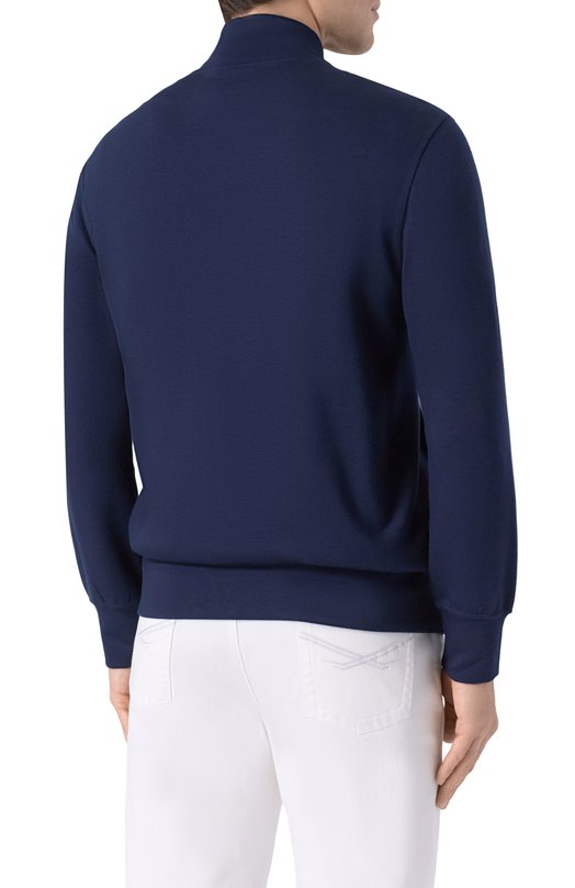 Толстовка из вискозы KNT UMM069001 Синий  UMM069001 Фото 4