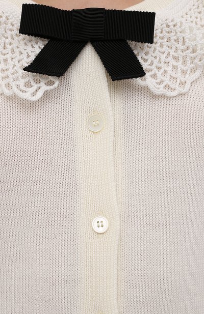 Шерстяной кардиган MIU MIU, арт. MMF482-1Y9G-F0009, фото 5