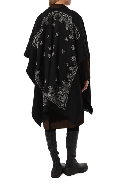 Шерстяное пончо DESTIN, арт. DAW3DU0BAND-C, фото 4