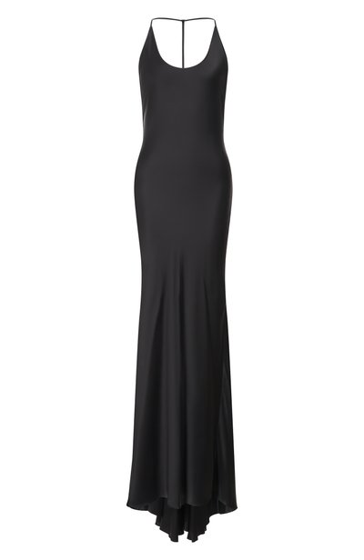 Женское атласное платье ANN DEMEULEMEESTER, арт. B0014282/FA134