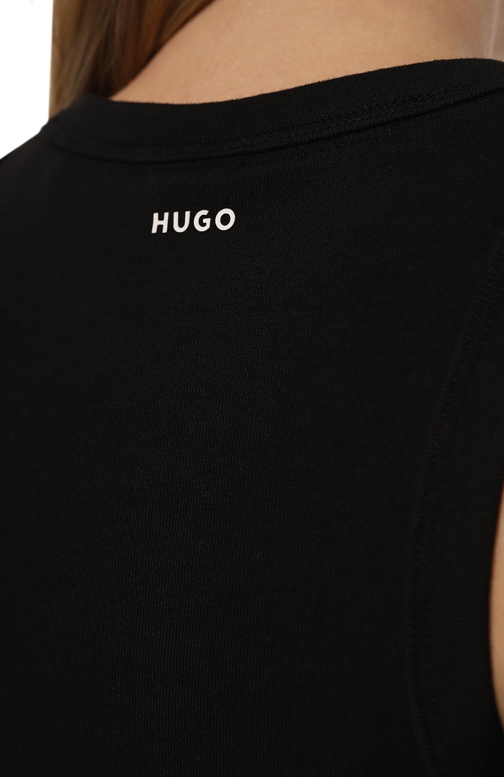 Хлопковая майка HUGO, арт. 50515651, фото 5